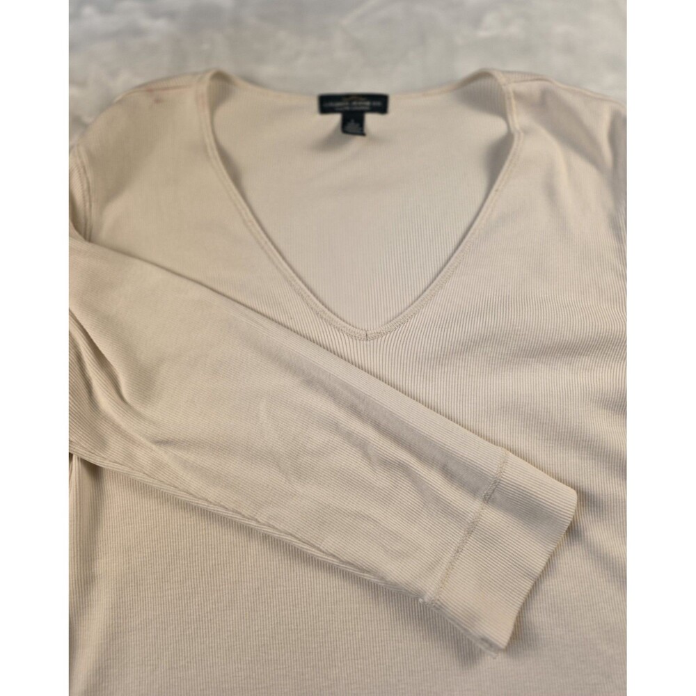 Lauren Ralph Lauren Women's Large‎ Cream Top
